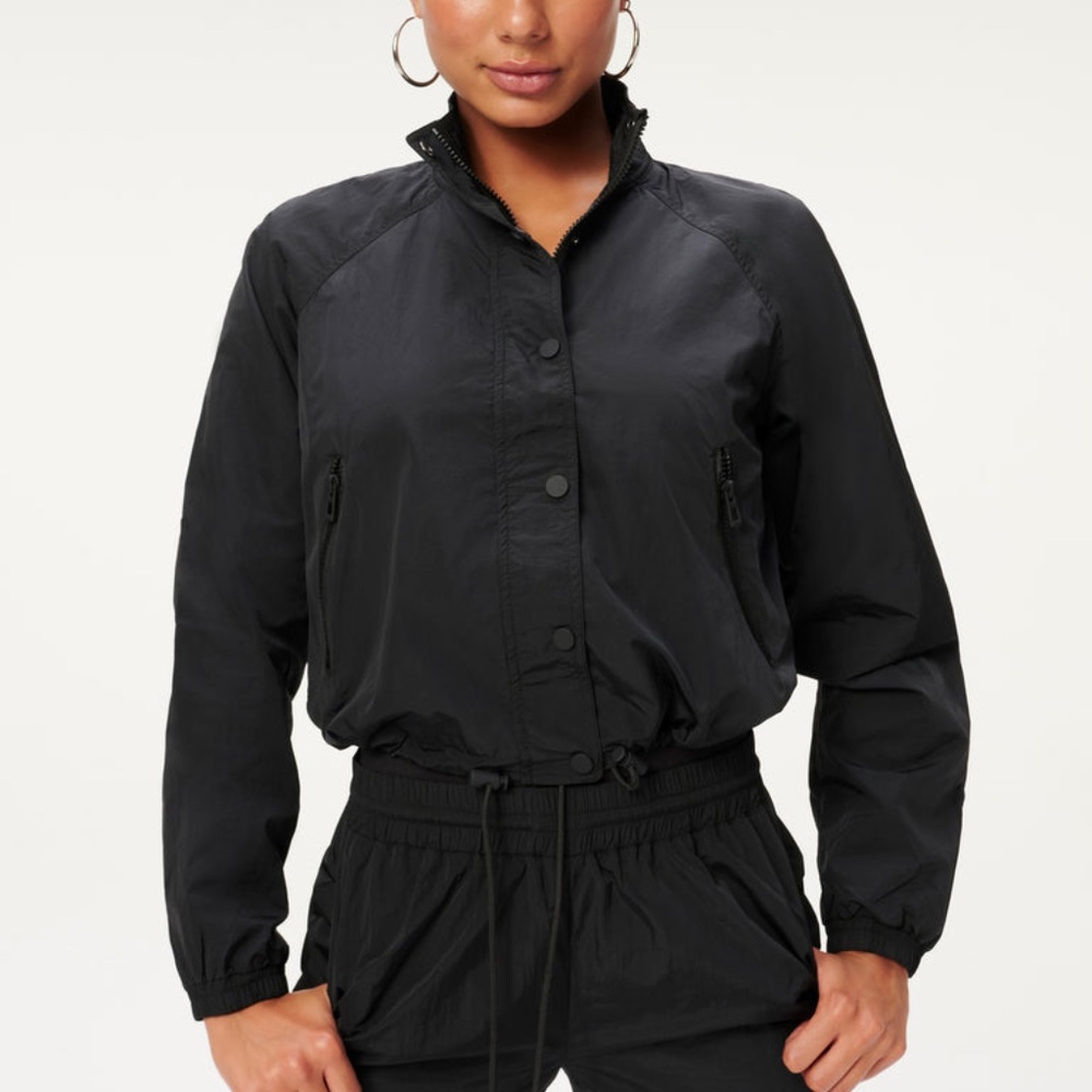 NWT Good American Shine Track Jacket